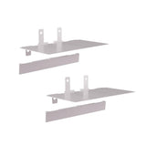 مجموعة إضافات مكعبات نانوليف للرفوف، عبوة من قطعتين، لون أبيض