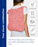 NOTABAG Hello World Multi-functional Original Bag - Rose/Red