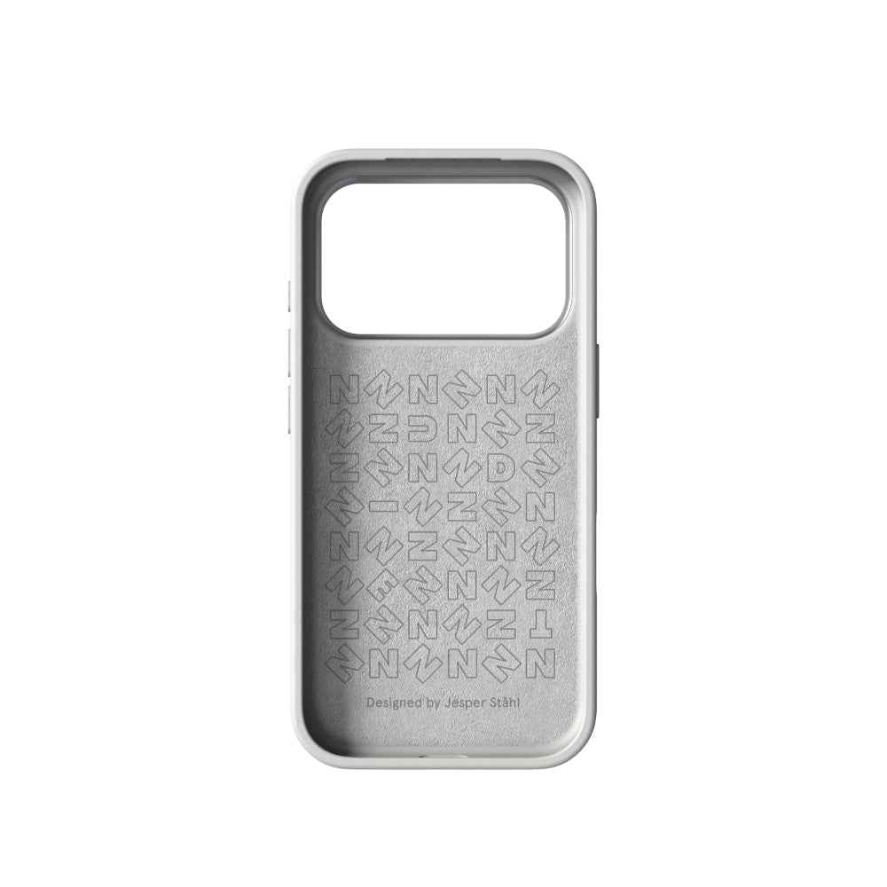NUDIENT Bold Case for iPhone 18 Pro with MagSafe, Slim Protective Phone Case, 3mm Shock-Absorbing Cover, Raised Camera & Screen Protection, Wireless Charging Compatible, Chalk White