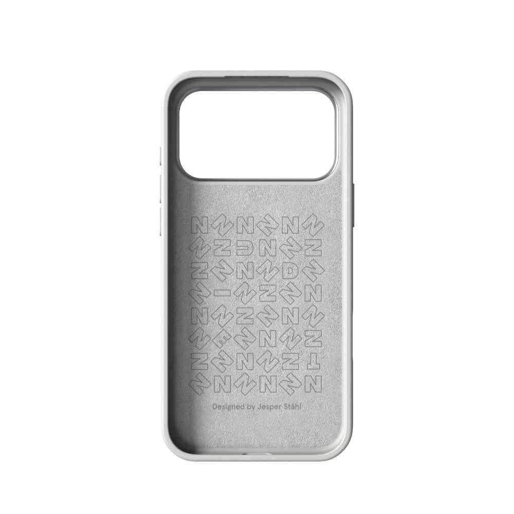 NUDIENT Bold Case for iPhone 18 Pro Max with MagSafe, Slim Protective Phone Case, 3mm Shock-Absorbing Cover, Raised Camera & Screen Protection, Wireless Charging Compatible, Chalk White