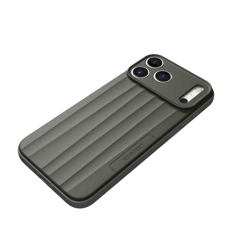 NUDIENT Slice Case for iPhone 18 Pro Max with MagSafe, Ultra-Thin 1mm Protective Phone Case, Magnetic Wireless Charging Compatible, Raised Camera Protection, Lightweight Polycarbonate Cover, Pine Green