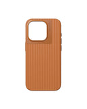 NUDIENT iPhone 15 Pro - Bold Case Charcoal - Tangerine Orange