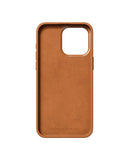 NUDIENT iPhone 15 Pro Max - Bold Case Charcoal - Tangerine Orange