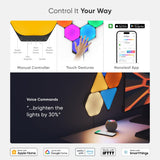 NANOLEAF Shapes Hexagon 9 Panels Starter Kit Limited Edition Ultra Black