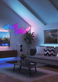 NANOLEAF Shapes Triangles Ultra Black Expansion Pack - Smart WiFi LED Panel System w/ Music Visualizer - 3 Pack - Black - controller not included