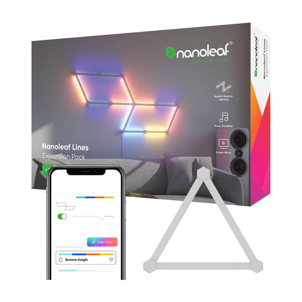 Nanoleaf Lines Expansion Kit - Smart WiFi LED
