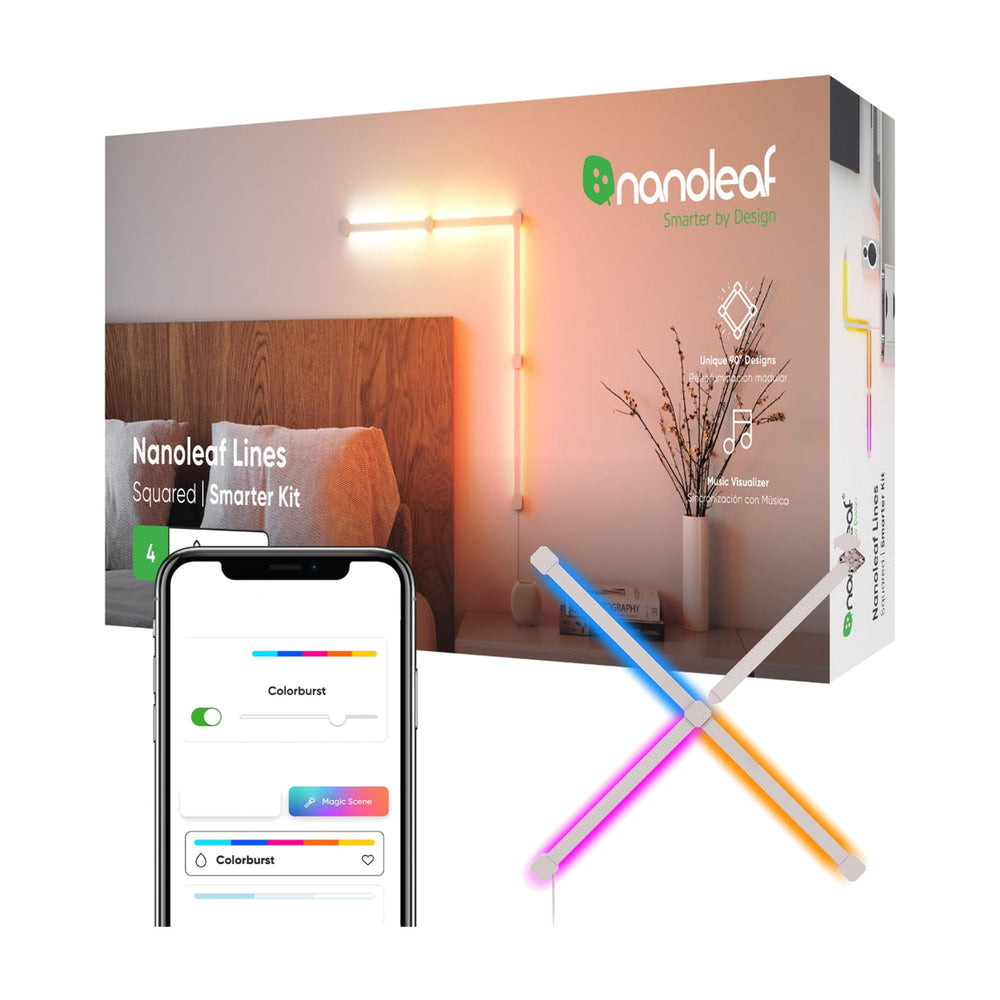 Nanoleaf Lines Squared Starter Kit - Smart WiFi