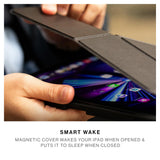 Native Union Active Case for iPad Pro 13" M5/M4| Protective Folio, 4-in-1 Foldable Viewing Angles, Apple Pencil Compatible, Drop Protection, Black