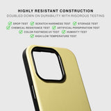 Native Union ACTIVE Case w/ Magsafe for Apple iPhone 16 Pro 6.3" 2024|10-Ft Drop & Scratch Protection, Leather-like finish, Recycled Materials, Raised Edges, Wireless Charging - Lemon
