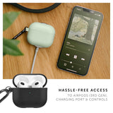 جراب NATIVE UNION Roam لسماعات AirPods من الجيل الثالث - أسود