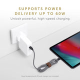 Native Union BELT USB-C to USB-C Cable 1.2M| PD Fast Charging Cable, Recycled PET, Braided Nylon w/ Leather Strap, for Apple iPhone 16/15, S25/S24, iPad, MacBook, Pixel, AirPods Pro - Cosmos