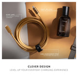 كابل شحن NATIVE UNION Belt Pro USB-C إلى USB-C بقوة 240 واط - 2.4 متر - لون كوزموس