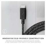 كابل شحن NATIVE UNION Belt Pro USB-C إلى USB-C بقوة 240 واط - 2.4 متر - لون كوزموس