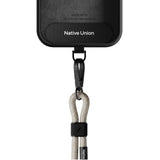 Native Union CITY Sling| Universal Crossbody Strap, for City Travel & Daily Use, Safe & Stylish, Compatible w/ Android & iPhone Cases, AirPods Pro, Adjustable 0.7 meter loop strap - Sandstone