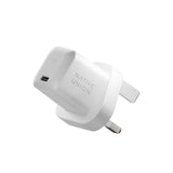 شاحن NATIVE UNION السريع بتقنية GaN PD بقوة 30 واط ومنفذ USB-C - أبيض