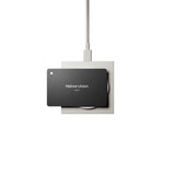 Native Union Find My Wallet Card Find It, Apple Find My Tracker, Ultra Slim Travel-Essential, Real-Time Alert, Long Range 50m, Wireless Recharge Up to 6 Months, Works w/ iPhones & iPads, Black