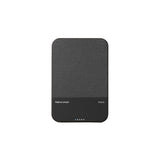 Native Union (RE) Classic Power Bank 5000mAh| Slimmest Magnetic Power Bank, Fast 15W Wireless Charging, Leather Finish, for Apple iPhone 15/14/13/12 Pro/Pro Max/Plus/Mini, MagSafe Compatible - Black