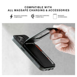 Native Union (RE)Classic Leather Case w/ Magsafe for Apple iPhone 16 Pro 6.3" 2024| Italian Leather from Recycled Materials, 6-Ft Drop & Scratch Protection, Raised Edges, Wireless Charging - Navy