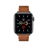 Native Union Classic Strap for Apple Watch 38/40mm – Genuine Italian Nappa Leather, Stainless Steel Hardware w/ Soft Nubuck Leather Backing, for Apple Watch SE/6/5/4/3/2/1 - Tan