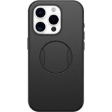 غطاء حماية OTTERBOX لهاتف iPhone 15 Pro بتقنية OtterGrip Symmetry - أسود