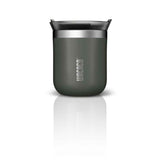 Wacaco Octaroma CLASSICO Vacuum Insulated Mug (180ml) - Double Wall Stainless Steel Coffee Travel Tumbler w/ Leakproof Drinking Lid, Reusable, Washable, BPA-Free, Hot & Cold - Grey