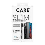 CARE by PanzerGlass iPhone Duo SL1M Case - Smokey Black