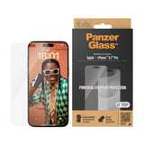 PANZERGLASS iPhone 15 Pro Max Classic Fit Screen Protector - Clear