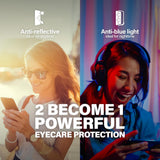 PANZERGLASS iPhone 15 Pro - UWF Screen Protector with Anti-Reflective & Bluelight - Clear