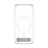 CARE by PanzerGlass iPhone 18 Pro KICKSTAND Case | MagSafe Compatible, Foldable 360° Stand, Portrait & Landscape Viewing, Drop Protection, Anti-Yellowing, Recycled Plastic - Transparent