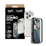 PanzerGlass CARE Fashion 3-in-1 Protection Bundle for iPhone 17 Pro, Screen Protector, Camera Lens Protector, Clear Case, Drop and Scratch Protection, Clear
