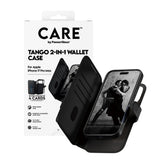 PanzerGlass iPhone 17 Pro Max Tango 2-in-1 Folio, Leather Wallet + Detachable Case w/ MagSafe, 4x Card Slots, Full 360 Drop & Scratch Protection, Magnetic Wireless Charging Easy Install, Black