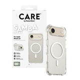 PanzerGlass iPhone 17 Air MagSafe Case SAMBA, 8-Ft Drop Protection Cover, Anti-Yellowing, Slim Profile, Raised Camera Bezel, MagSafe Compatible - Transparent