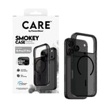CARE by PanzerGlass iPhone 18 Pro URBAN EXPORER Case | MagSafe Compatible, Strong Drop Protection, Slim Protective Design, Recycled Plastic, Raised Camera & Screen Edges - Black/Smokey