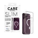 CARE by PanzerGlass iPhone 18 Pro Max SL1M Case| MagSafe Compatible, 1mm Thin Transparent Slim Case, Never-Yellowing Nano Technology, Recycled Plastic, Lightweight Scratch Protection - Clear