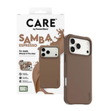 PanzerGlass iPhone 17 Pro Max MagSafe Case SAMBA, 8-Ft Drop Protection Cover, Slim Thin Profile, Raised Camera Bezel, MagSafe Compatible - Espresso