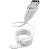PanzerGlass Empower USB-C To USB-C Cable 240W| Fast Charging Cable with Magnetic Coiling Design, 1.5M Length, for Laptops, Tablets, Phones, USB-C Device, White