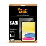 PanzerGlass Clear Screen Protector for iPad 11" A16 / iPad 10th Gen| Full Screen Tempered Glass, Drop Scratch Protection, Anti-Fingerprint, No Bubbles w/ Easy Install Tool - Clear