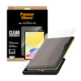 PanzerGlass Clear Screen Protector for iPad 11" A16 / iPad 10th Gen| Full Screen Tempered Glass, Drop Scratch Protection, Anti-Fingerprint, No Bubbles w/ Easy Install Tool - Clear