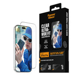 PanzerGlass iPhone 18 Pro Screen Protector CERAMIC II | 5X Ultra Strong Full Screen Japanese Tempered Glass, Drop/Scratch Protection, Anti-Fingerprint, Case Friendly, Easy Install - Clear
