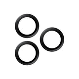 PanzerGlass iPhone 17 Pro Max / 17 Pro / 16 Pro Max / 16 Pro Camera Lens Protector Hoops, Ceramic Rings w/ Ultra High Clarity, Anti-Scratch Anti-Fingerprint, Easy Install, Black