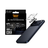 PanzerGlass iPhone 17 Pro Max / 17 Pro / 16 Pro Max / 16 Pro Camera Lens Protector Hoops, Ceramic Rings w/ Ultra High Clarity, Anti-Scratch Anti-Fingerprint, Easy Install, Black