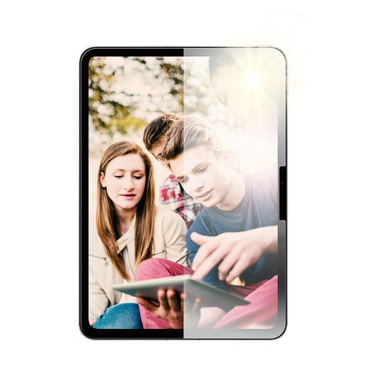 PanzerGlass Anti-Reflective Screen Protector for iPad Pro 11" M4| Full Screen Tempered Glass, Drop Scratch Protection, Anti-Fingerprint, No Bubbles w/ Easy Install Tool - Clear