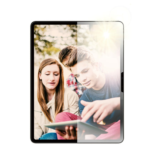 PanzerGlass Anti-Reflective Screen Protector for iPad Air 13" M3/M2 & iPad Pro 13" M4| Full Screen Tempered Glass, Drop Scratch Protection, Anti-Fingerprint, No Bubbles w/ Easy Install Tool - Clear