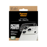 PanzerGlass iPhone 17 Pro Max / 17 Pro Camera Lens Protector Picture Perfect, Ultra High Clarity, Full Coverage w/ Plate Protection, Anti-Scratch Anti-Fingerprint - Transparent