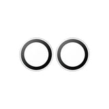 PanzerGlass Hoops Camera Lens Protector for iPhone Duo | Scratch & Shock Resistant Glass, Metal Frame, Easy Applicator, Transparent