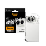 PanzerGlass Hoops Camera Lens Protector for iPhone Duo | Scratch & Shock Resistant Glass, Metal Frame, Easy Applicator, Transparent
