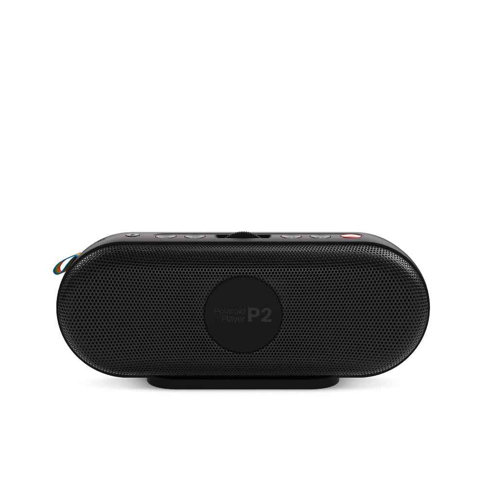 POLAROID P2 Music Player Bluetooth Wireless Portable Speaker - Black & White (Copy)