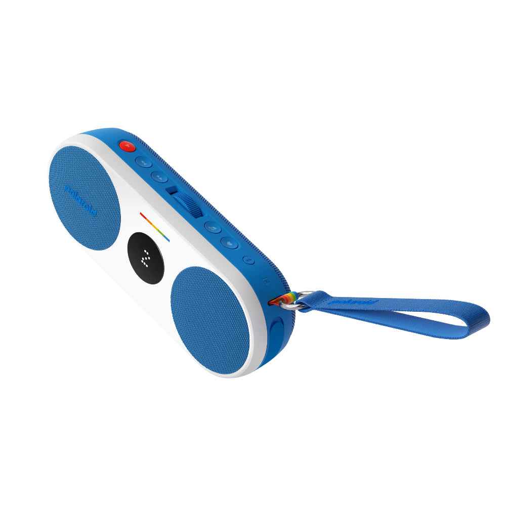 POLAROID P2 Music Player Bluetooth Wireless Portable Speaker - Blue & White (Copy)