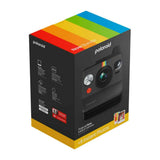 Polaroid Now Generation 3 Starter Set | Iconic Analog Instant Camera with Autofocus 2-Lens System, Double Exposure, Self-Timer, USB-C Charging | Includes Color i-Type Film Black