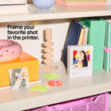 Polaroid Hi-Print Bundle| 3x3-inch Bluetooth Pocket Photo Printer + 60pcs Photo Sheets, Studio Quality Square Print, Fast 50-Sec Print from Smartphones